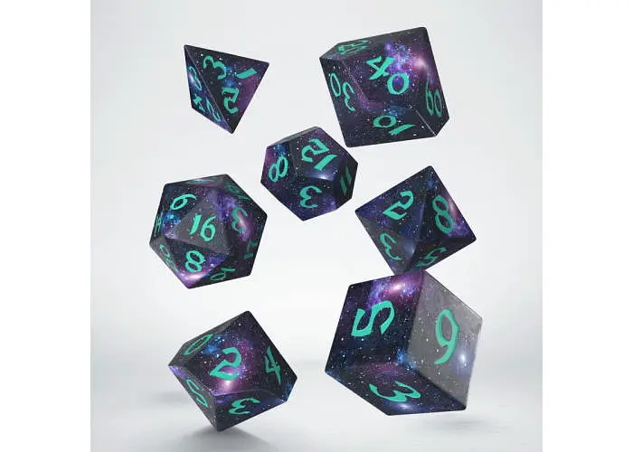 Набор кубиков Full Art Dice Set: Stardust , 7 шт. (SWSPGALA) - фото 2