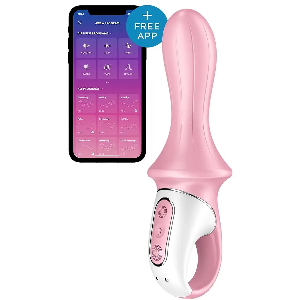 Анальний смарт-вібратор Satisfyer Air Pump Booty 5+, надувається - фото 3