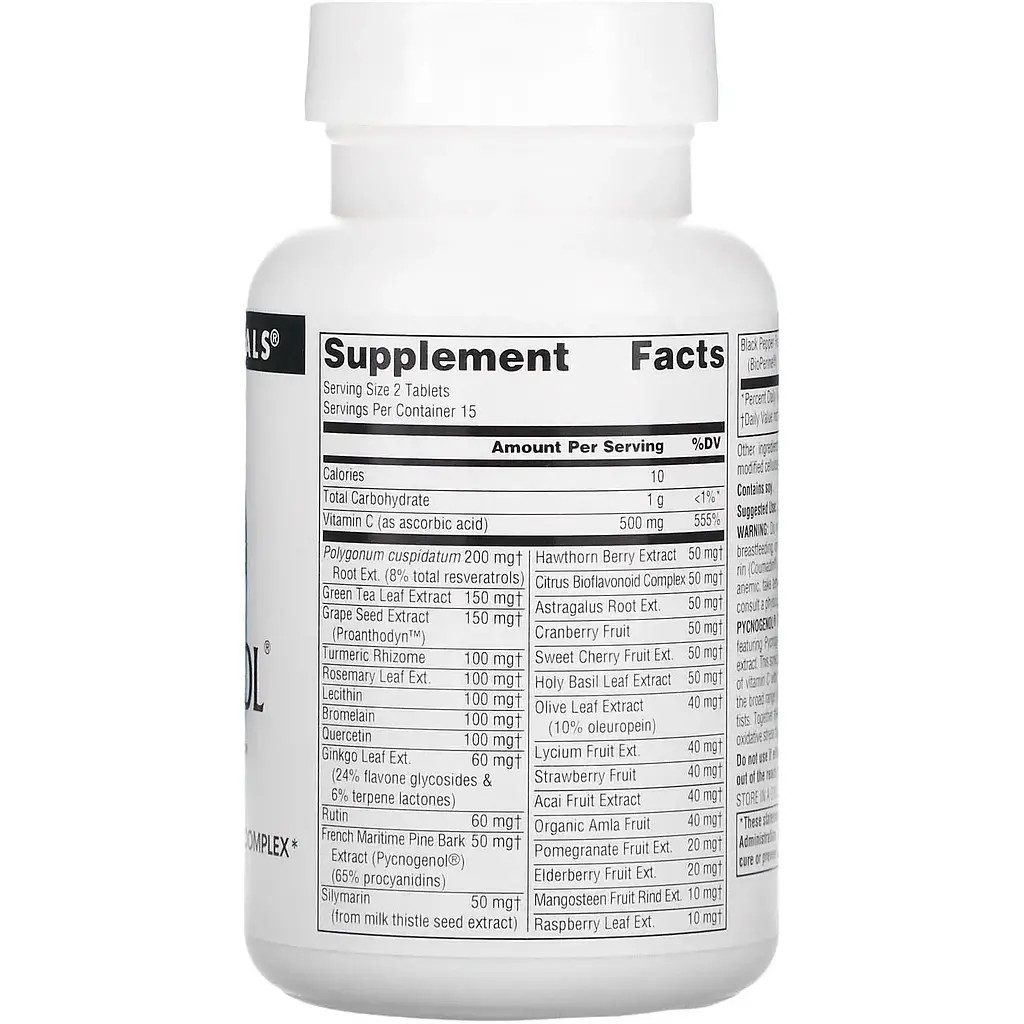 Пікногенол Source Naturals максимальний 30 таблеток - фото 2