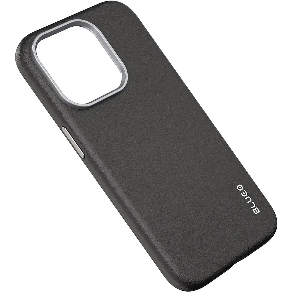 Чохол Blueo Leather Case with MagSafe для Apple iPhone 15 Pro Black (B52-I15PBLK) [118422] - фото 2