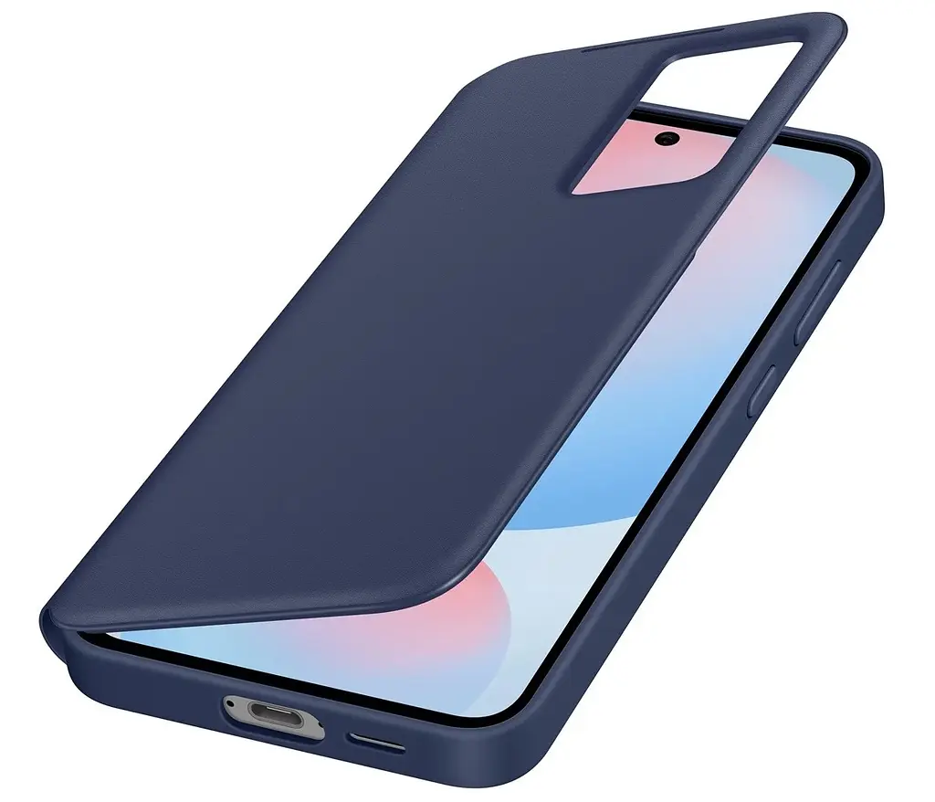 Оригінальний чохол-книжка Samsung Galaxy S24 FE (S721) Smart View Wallet Case Blue EF-ZS721CLEGWW - фото 4