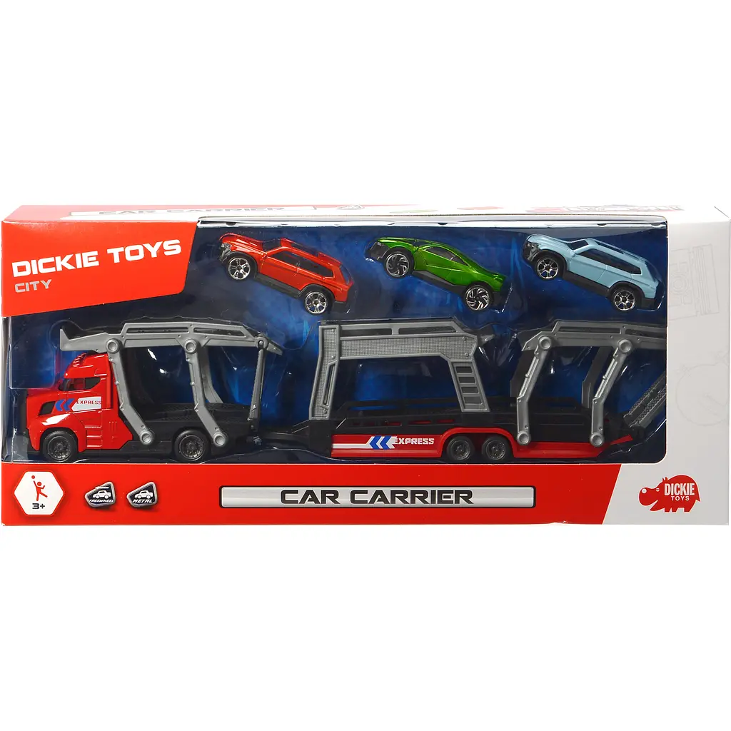 Автотранспортер Dickie Toys з 3 машинками 28 см в асортименті (3745008) - фото 7