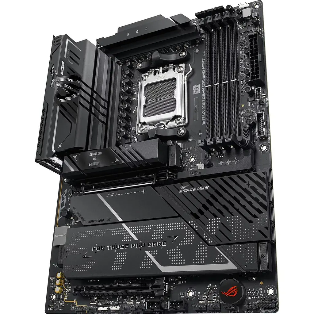 Материнська плата ASUS ROG STRIX X870E-H GAMING WIFI7 (ROG STRIX X870E-H GAMING WIFI7) (Socket AM5, AMD X870E, ATX) - фото 3