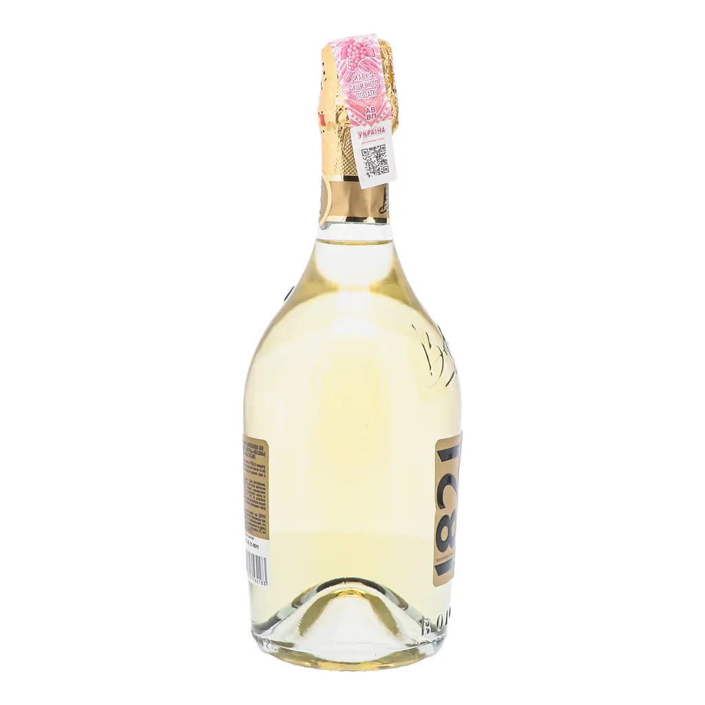 Ігристе вино 1821 Vintage Bolgrad, мускат, біле, напівсолодке, 13,5%, 0,75 л - фото 4