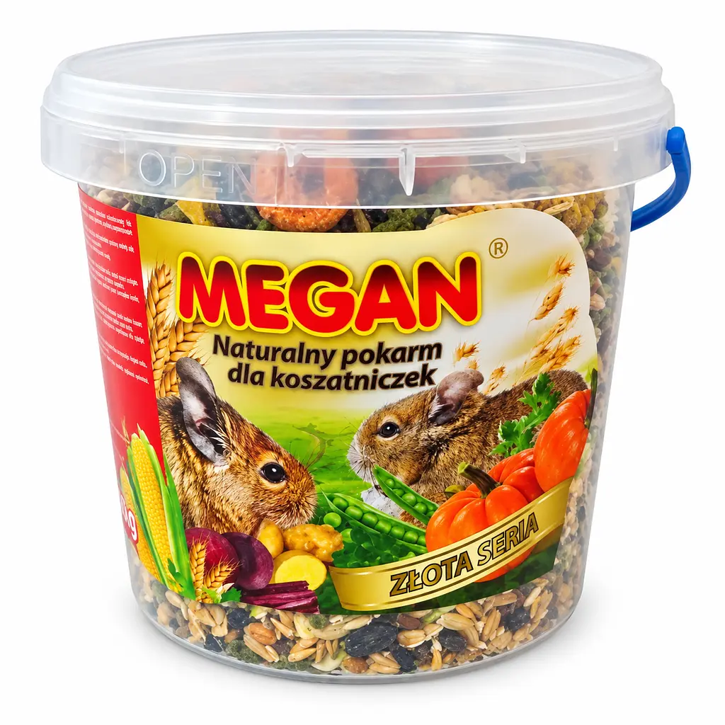 Корм для дега Megan Золотая серия, 1 л