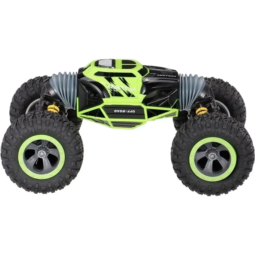 Машинка-перевертыш XPRO LK-2169 вездеход на радиоуправлении 4WD мощный двигатель хватает на 20-25 мин езды в среднем режиме зеленая - фото 2