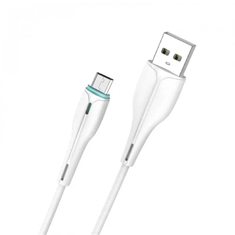 Кабель SkyDolphin S48V USB - micro USB (M/M), 1 м, White (USB-000427) - фото 2