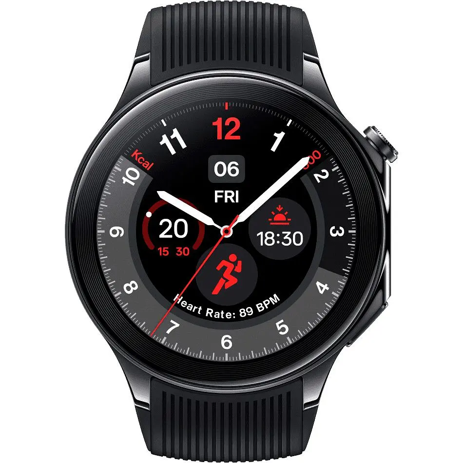 Смарт-годинник OnePlus Watch 2 Black Steel [107013] - фото 2