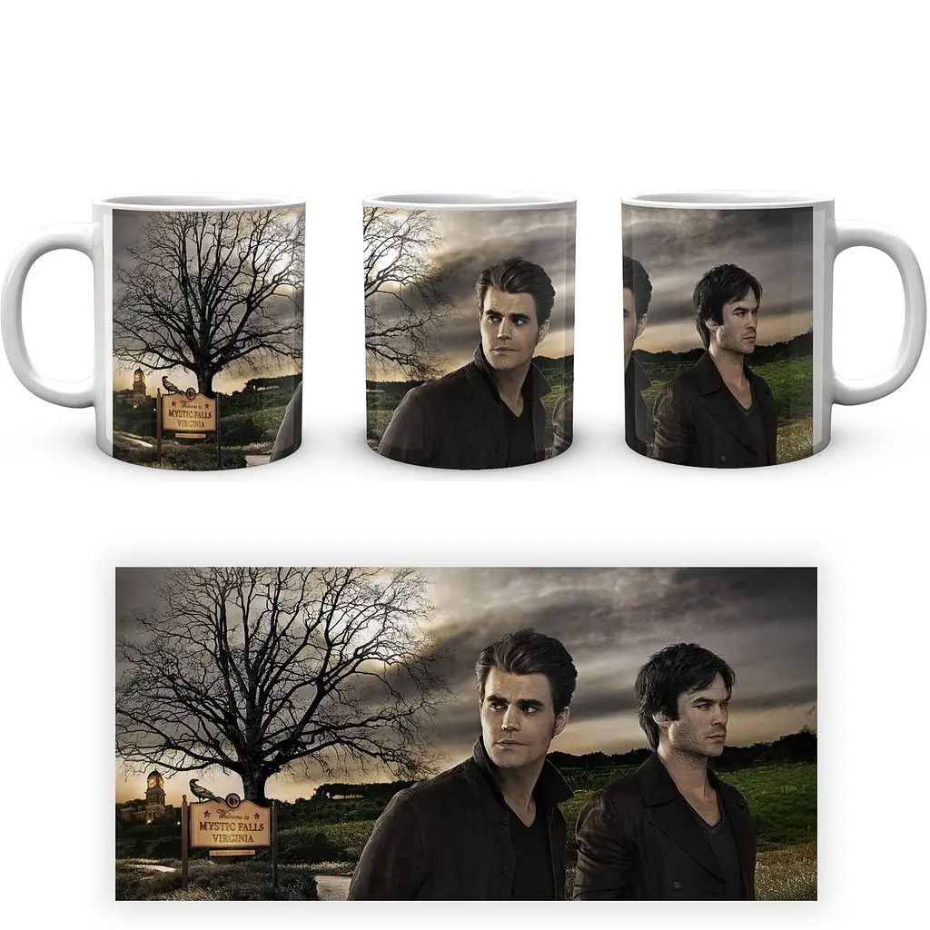 Кухоль GeekLand The Vampire Diaries VD 02.17 330 мл білий - фото 4
