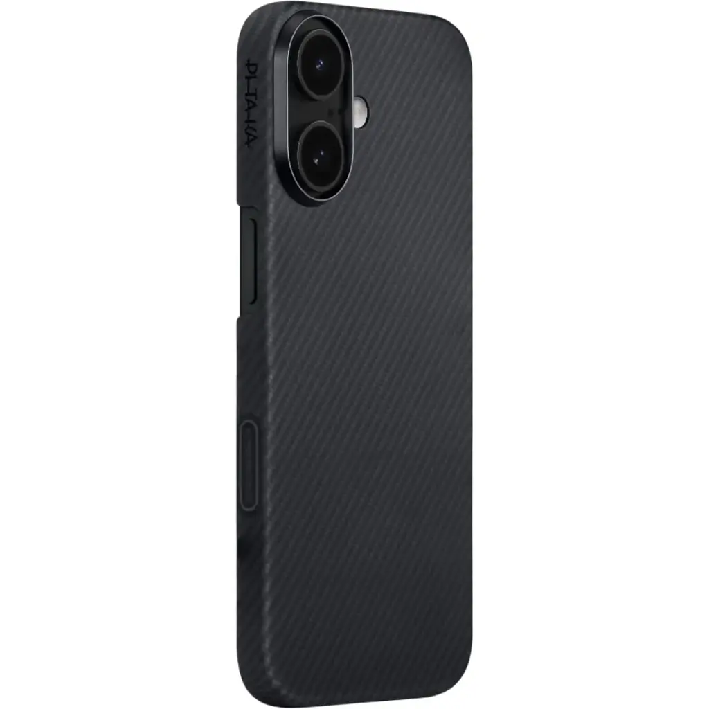 Чохол Pitaka Ultra-Slim Case Twill 600D для Apple iPhone 17 Black/Grey (KI1701) [153511] - фото 2