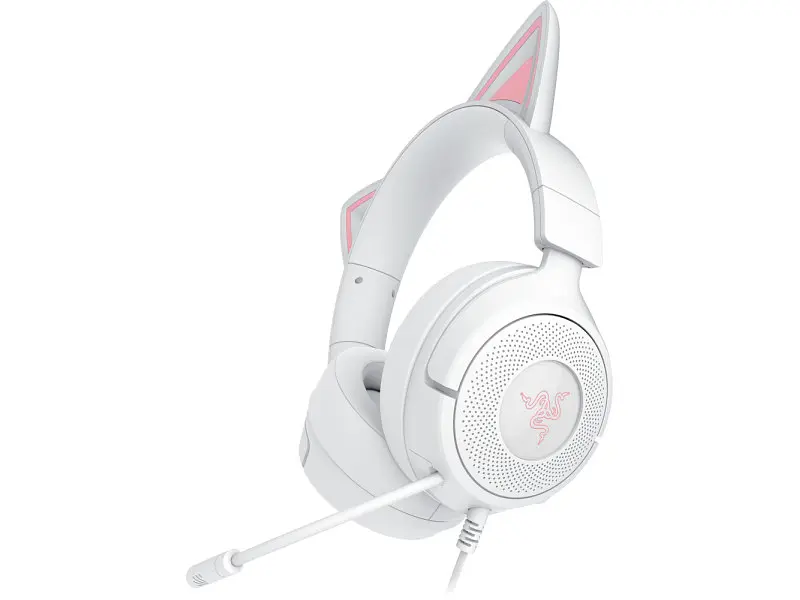 Навушники з мікрофоном Razer Kraken Kitty V3 X White (RZ04-05350300-R3M1) - фото 5