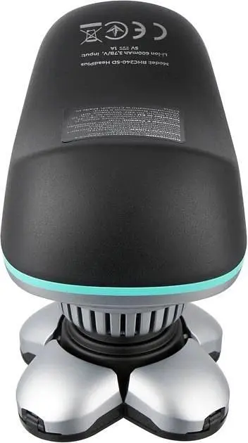 Электробритва мужская Rotex RHC240-5D HeadPlus аккумуляторная роторная бритва для головы и лица с 5D плавающими головками триммер - фото 7