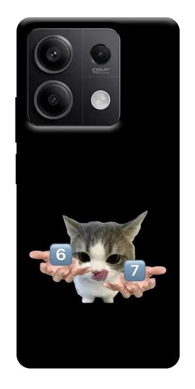 Чохол Demsky Six Seven cat для Xiaomi Redmi Note 13 5G