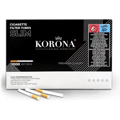 Гильзы для сигарет Korona Slim 1000 шт. - фото 2