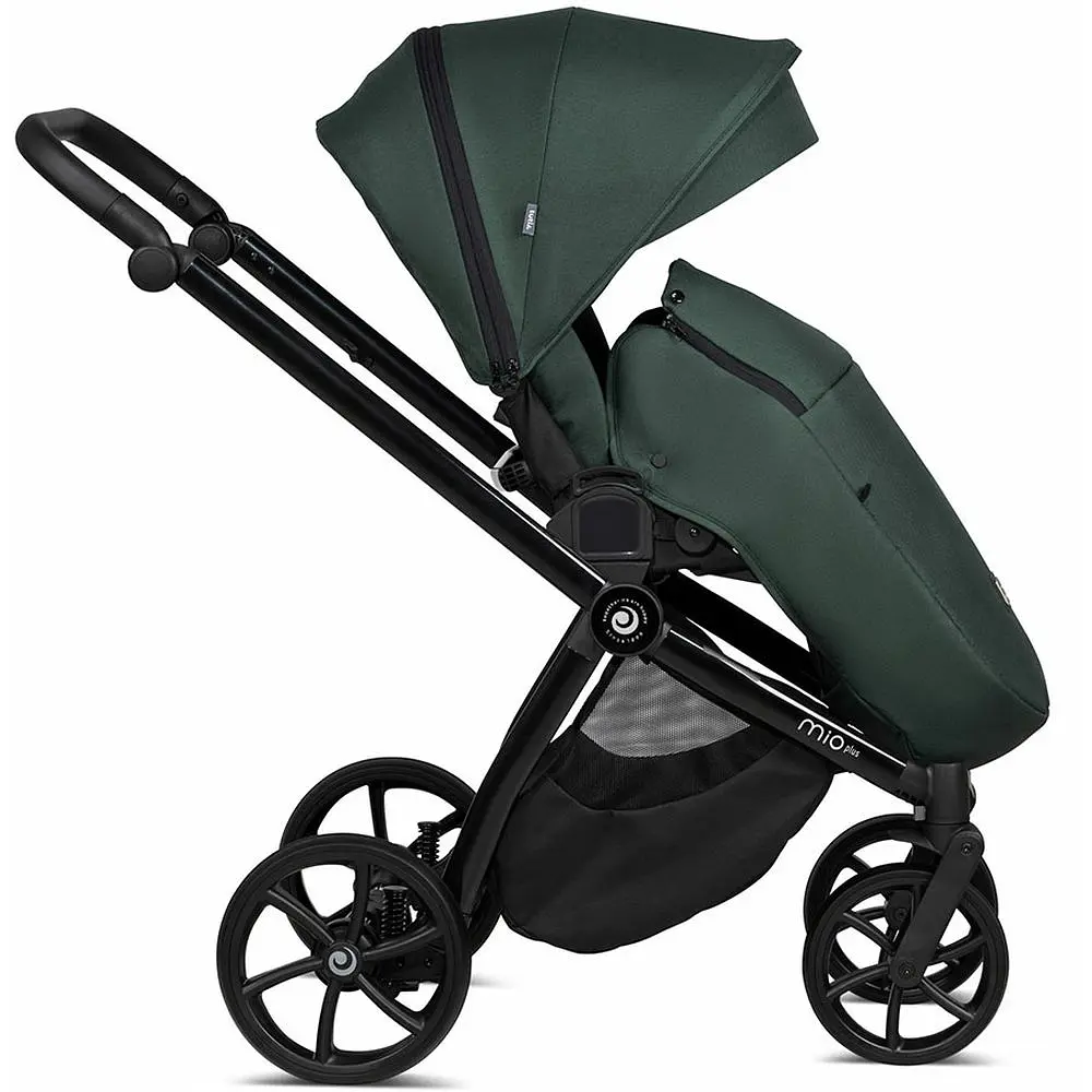 Коляска Tutis Mio Plus Thermo Pacific green, універсальна 2 в 1, темно-зелена (1352240) - фото 10