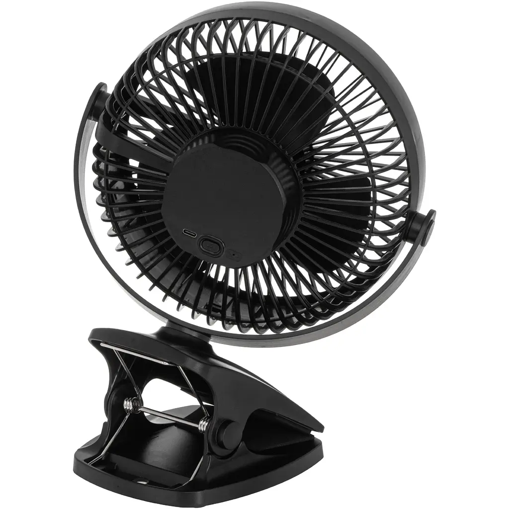 Вентилятор AdlerAD 7342 black настільний/ акумуляторний/ 5Вт/ D=15.5см/ USB-C/ чорний - фото 4