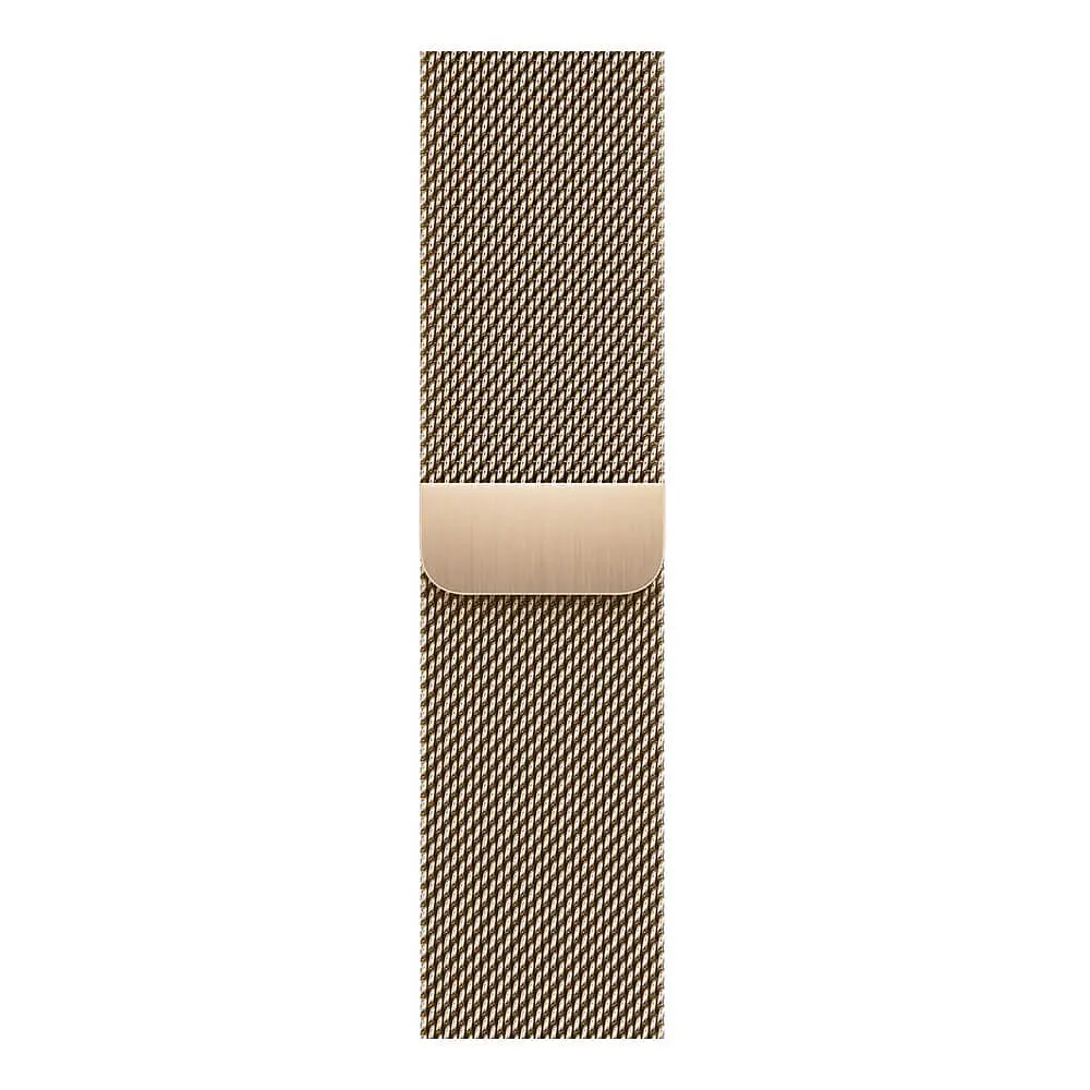 Смарт-часы Apple Watch Series 7 GPS + Cellular 41mm Gold Stainless Steel with Gold Milanese Loop [MKHH3] [62618] - фото 3
