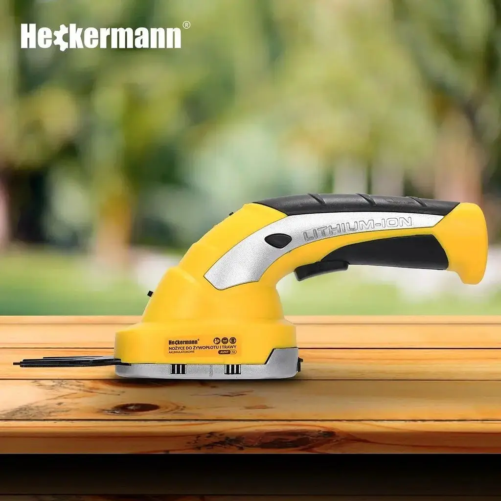 Кусторез Heckermann AVNT72 аккумуляторный триммер для травы - фото 6