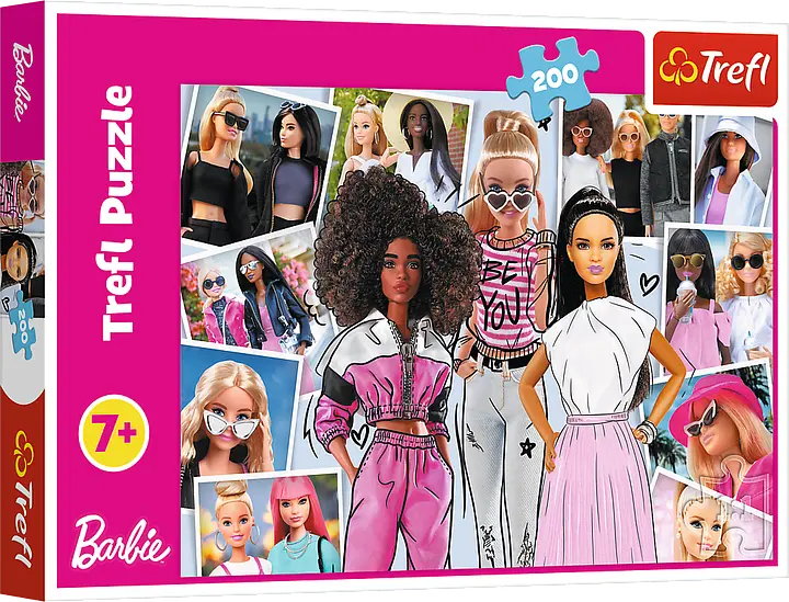 Пазли дитячі У світі Барбі Barbie Trefl 13301 200 шт. Різнокольоровий shop (5900511133011)