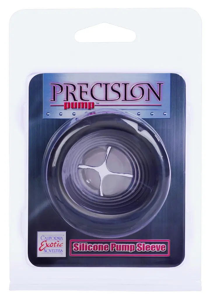 Запасна насадка для помпи Universal Silicone Pump Sleeve Grey 6х7.5 см - фото 4