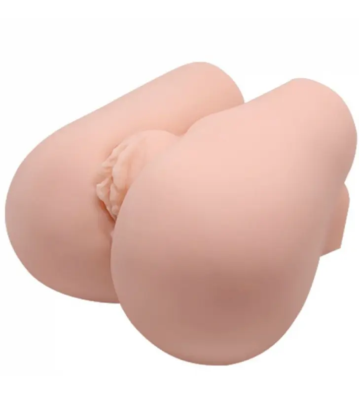 Мастурбатор Crazy Bull Vagina та Anus з вібрацією, 16х10 см - фото 4