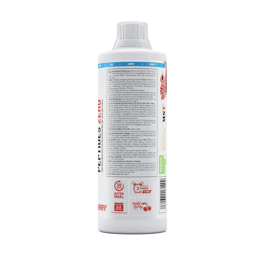 MST® Рідкий Рибний Колаген Verisol® з Біотином 1000 мл - без цукру - фото 3