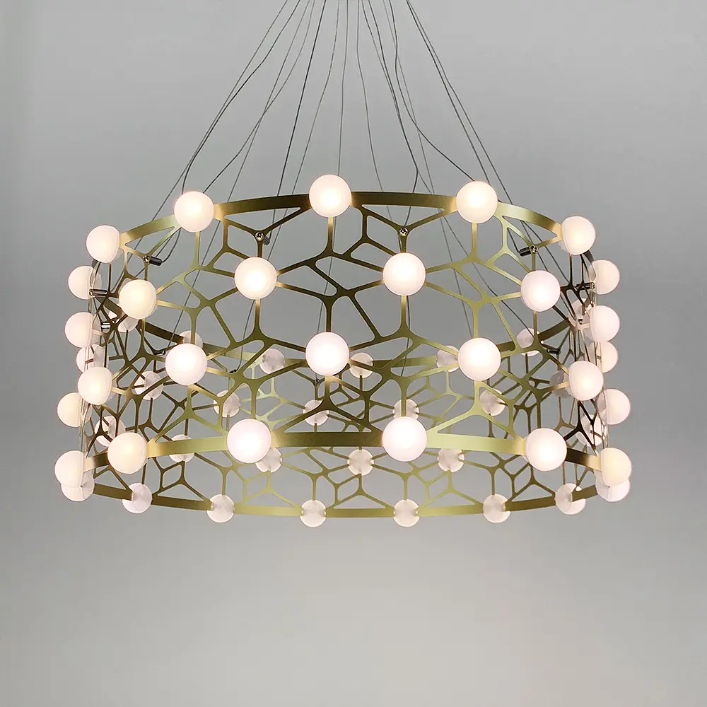 Изысканная подвесная LED люстра Line.F TG 01C60 - фото 6