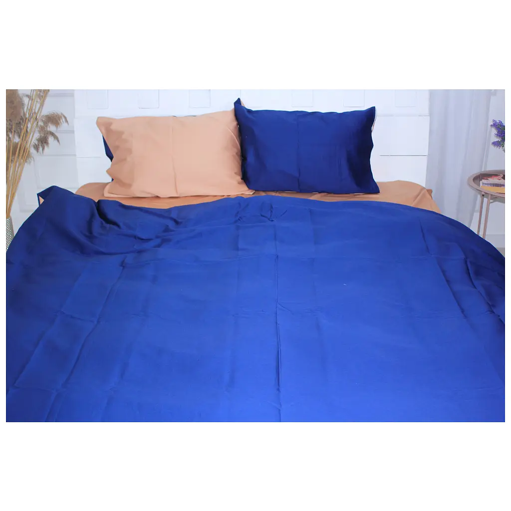 Постільна білизна MirSon Сатин Premium Electrik 0165+4052 160х220 (2200001479159) - фото 2