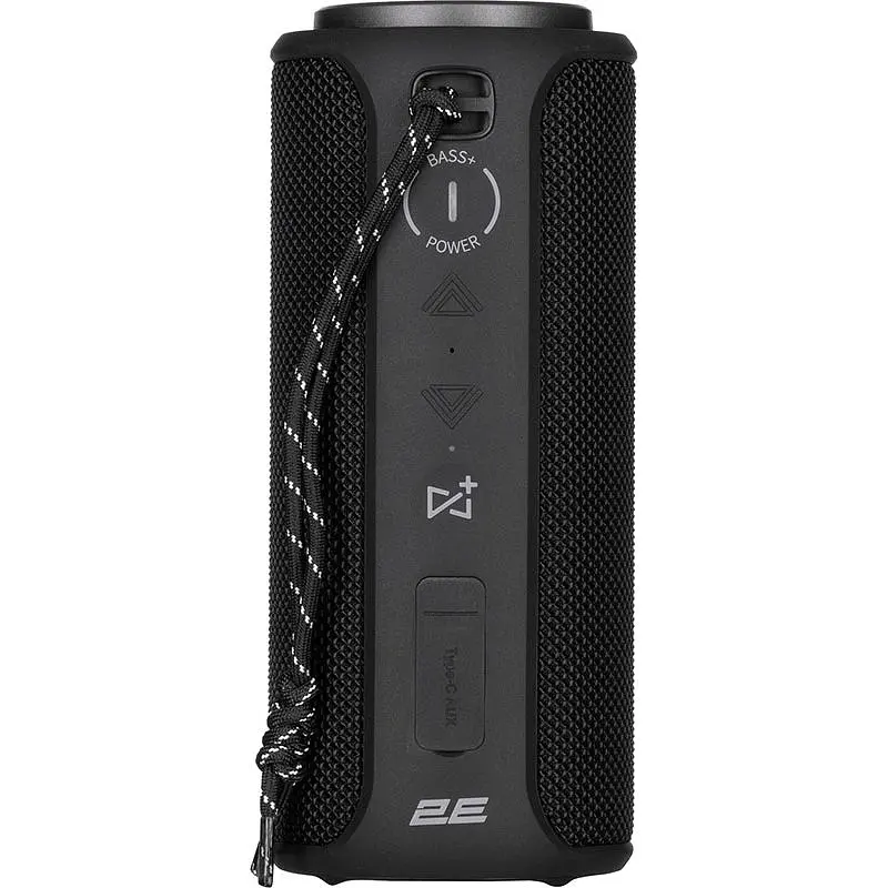 Портативная акустика 2E SoundXTube2 TWS Black - фото 3