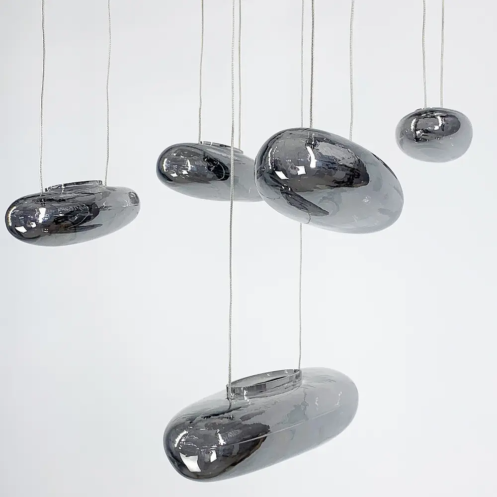 Потолочная люстра Water Drops Line.F S 17G-600 GR - фото 4