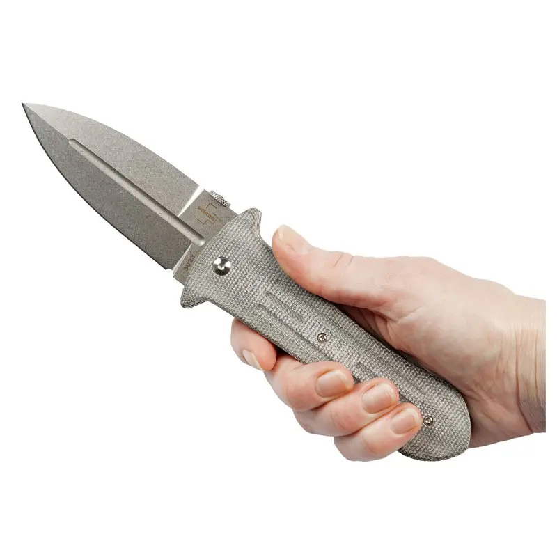 Ніж складаний Boker Plus Pocket Smatchet Сірий - фото 4