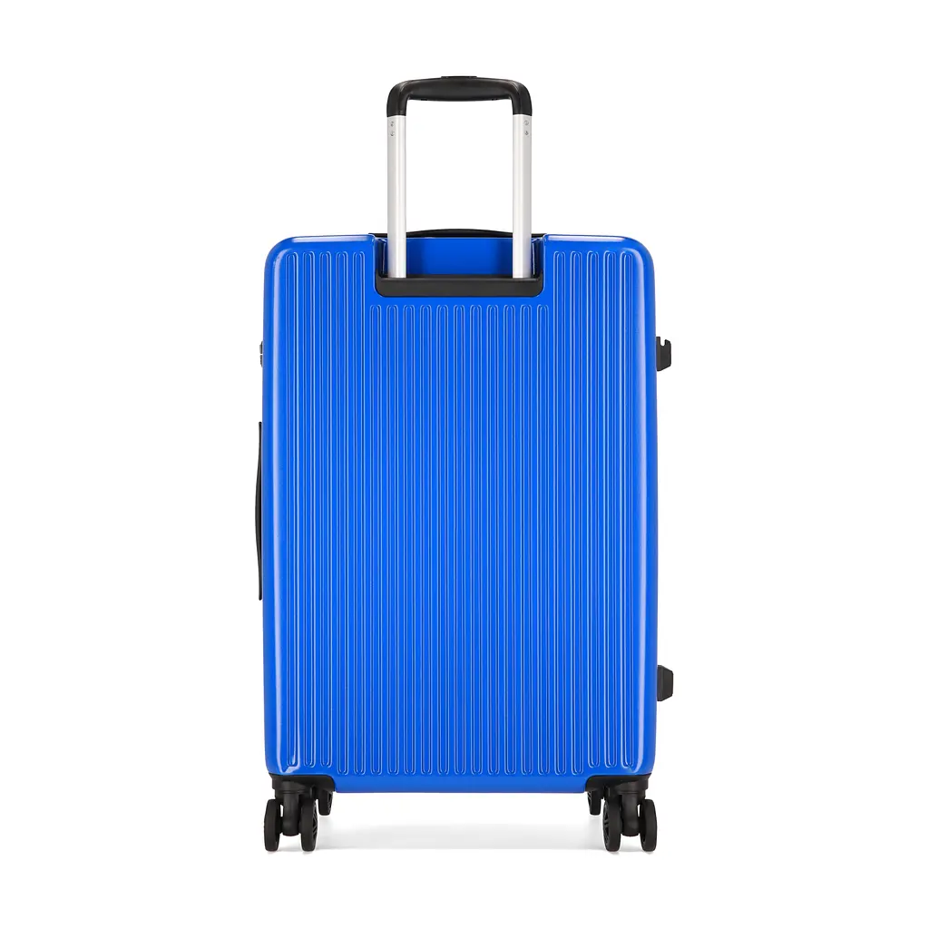 Валіза Bagland Wave M 63 л синя (00336024)  - фото 4