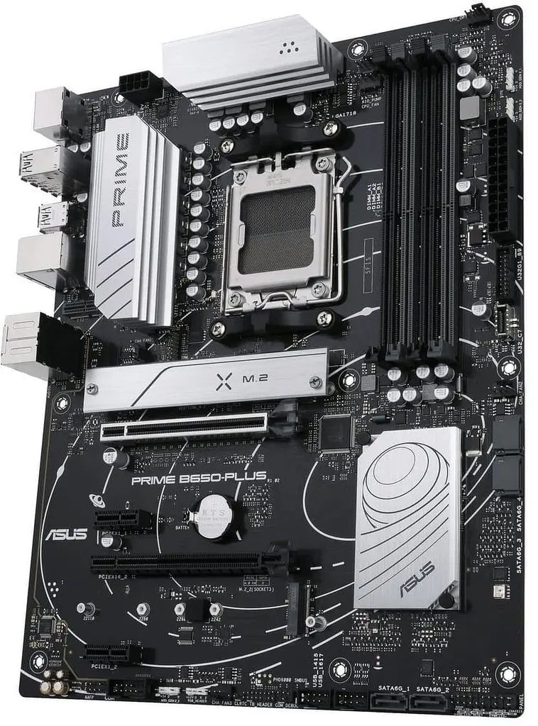 Материнська плата ASUS PRIME B650-PLUS (PRIME B650-PLUS) (Socket AM5, AMD B650, ATX) Б/в - фото 2