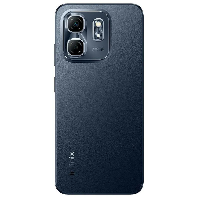 Смартфон Infinix Hot 50i 4/128Gb Sleek Black (X6531B) (UA UCRF) NFC - фото 2