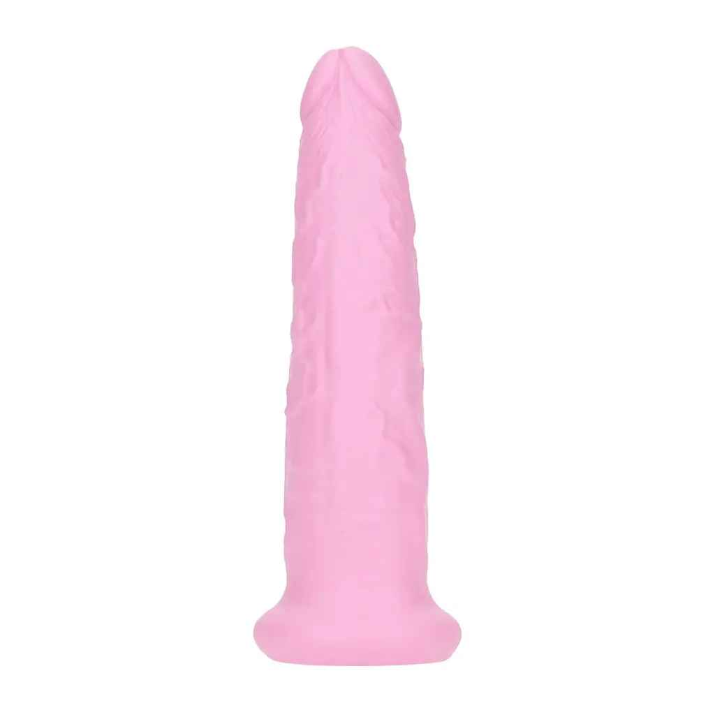 Фалоімітатор з ароматом жуйки Toyz4lovers Delicious Dildo Bubble Gum, 19.5 см - фото 6