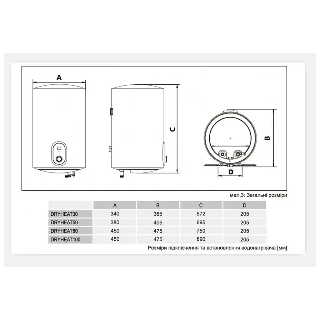 Бойлер Gorenje DryHeat 80 (747938) - фото 4