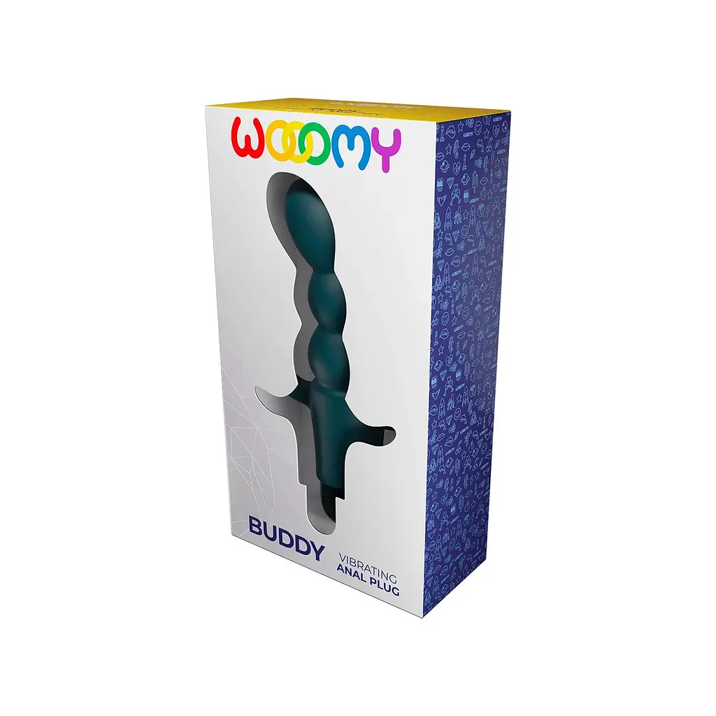 Анальний вібростимулятор Wooomy Buddy - фото 5