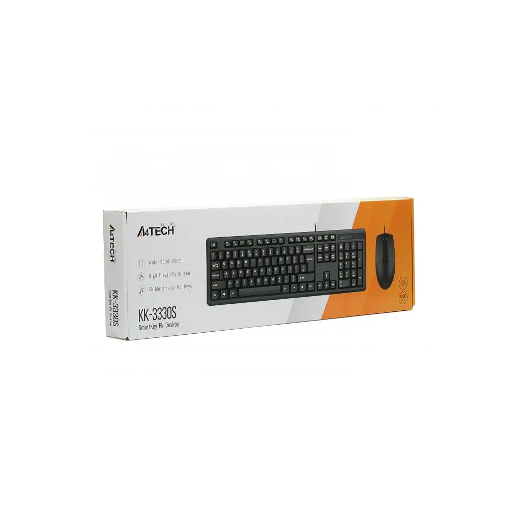 Комплект A4Tech KK-3330S USB Black - фото 9