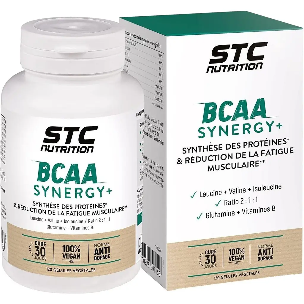 Комплекс STC Nutrition BCAA Synergy+ 120 капсул