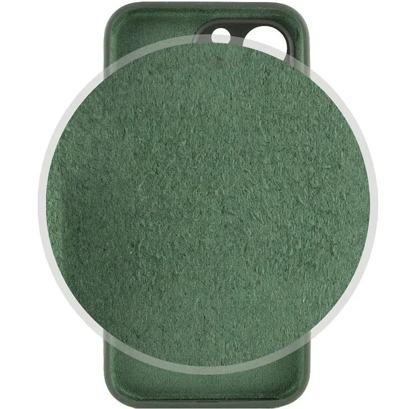 Чохол Silicone Case Full Camera Protective AA для Apple iPhone 14 Pro 6.1" Зелений / Cyprus Green - фото 3