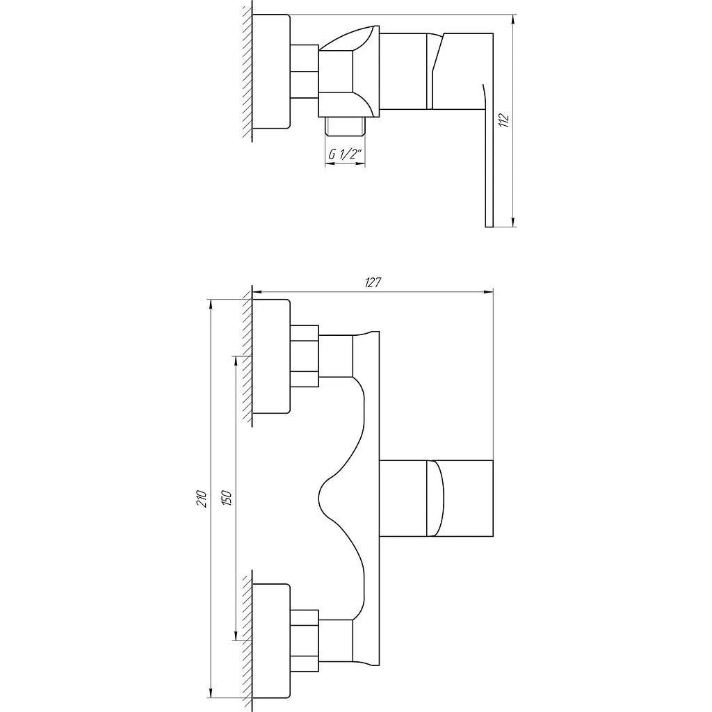 Смеситель для душа Globus Lux Niagara GLN-0105N - фото 4