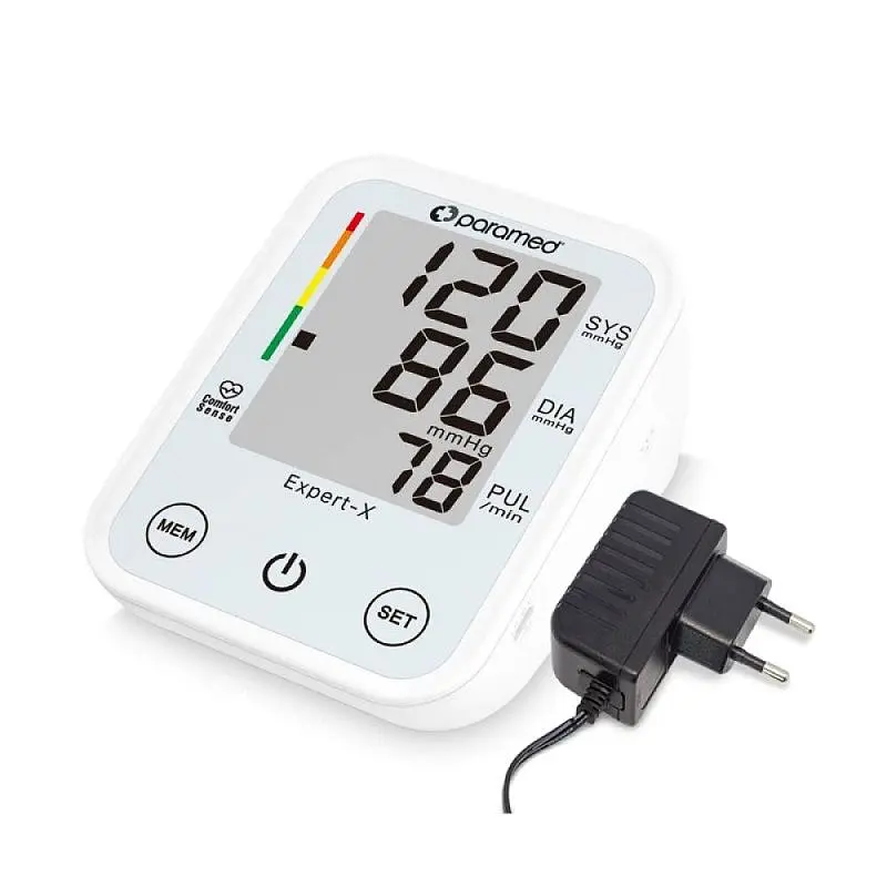 Тонометр Paramed Expert-X автоматический с адаптером Type-C на плечо - фото 2