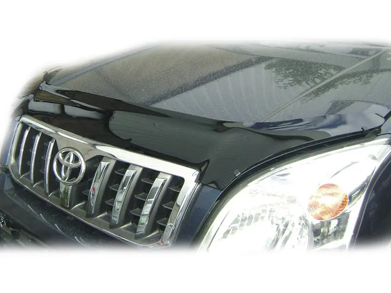 Дефлектор капота мухобойка HIC для Toyota Land Cruiser 120 2003-2010 Оригінал (FH-T03-1) - фото 4