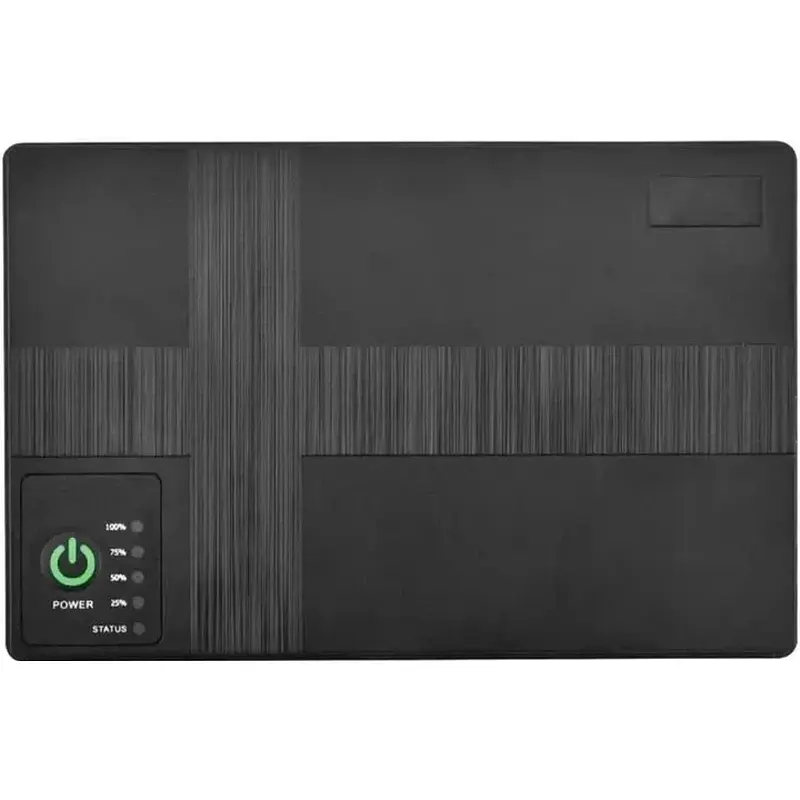 ДБЖ для роутера Merlion MINI DC1018P, 18W, Output: USB-5V, DC-5V/9V/12V, POE-15/24V, 1/2A, Li-ion 10400mAh, 160х105х32мм