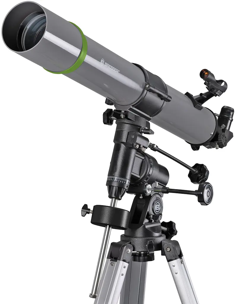 Телескоп Bresser Space Explorer 90/900 EQ3 з місячним фільтром і адаптером для смартфона (9621801) - фото 4