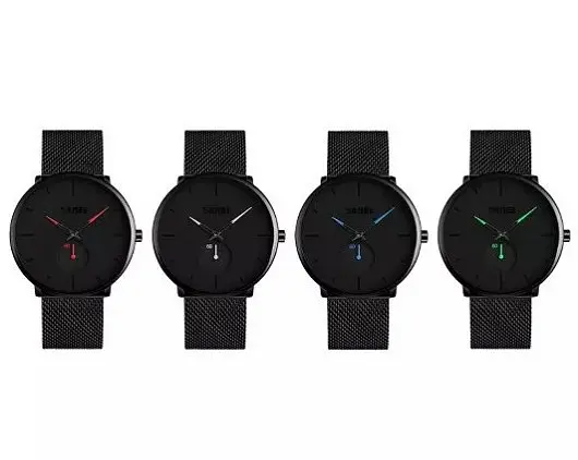 Мужские наручные часы Skmei 9185 design black - фото 8