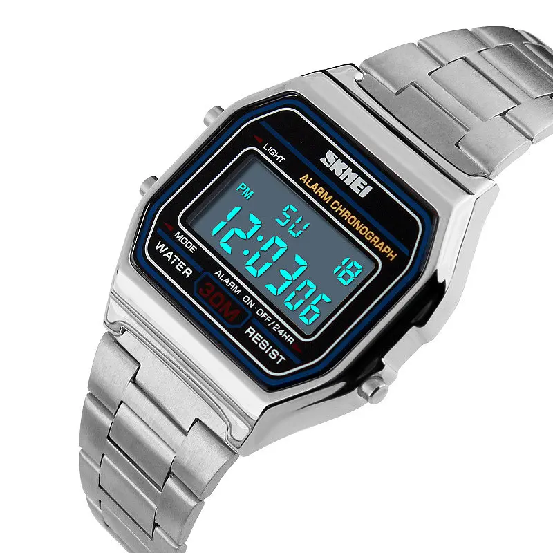 Наручний годинник чоловічий Skmei 1123 Silver, 1123SI (12314) - фото 4