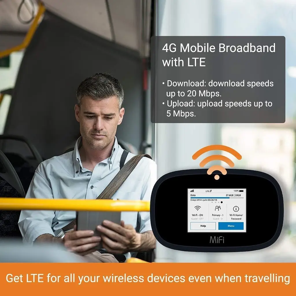Модем 3G/4G Novatel MIFI 8000 L LTE Cat.18 з Wifi, під sim карту з акумулятором + 2 термінальні антени - фото 5