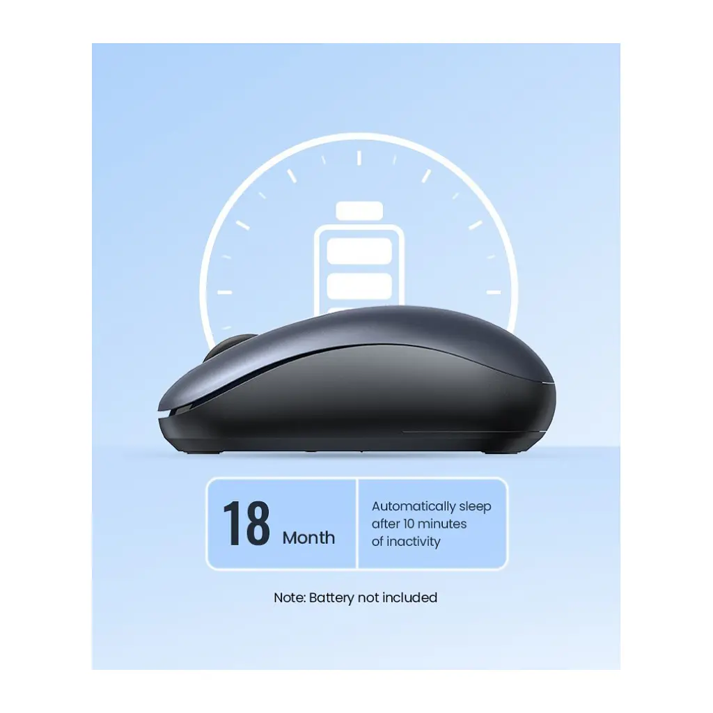 Мишка Ugreen MU105 Wireless Light Blue (90671) - фото 8