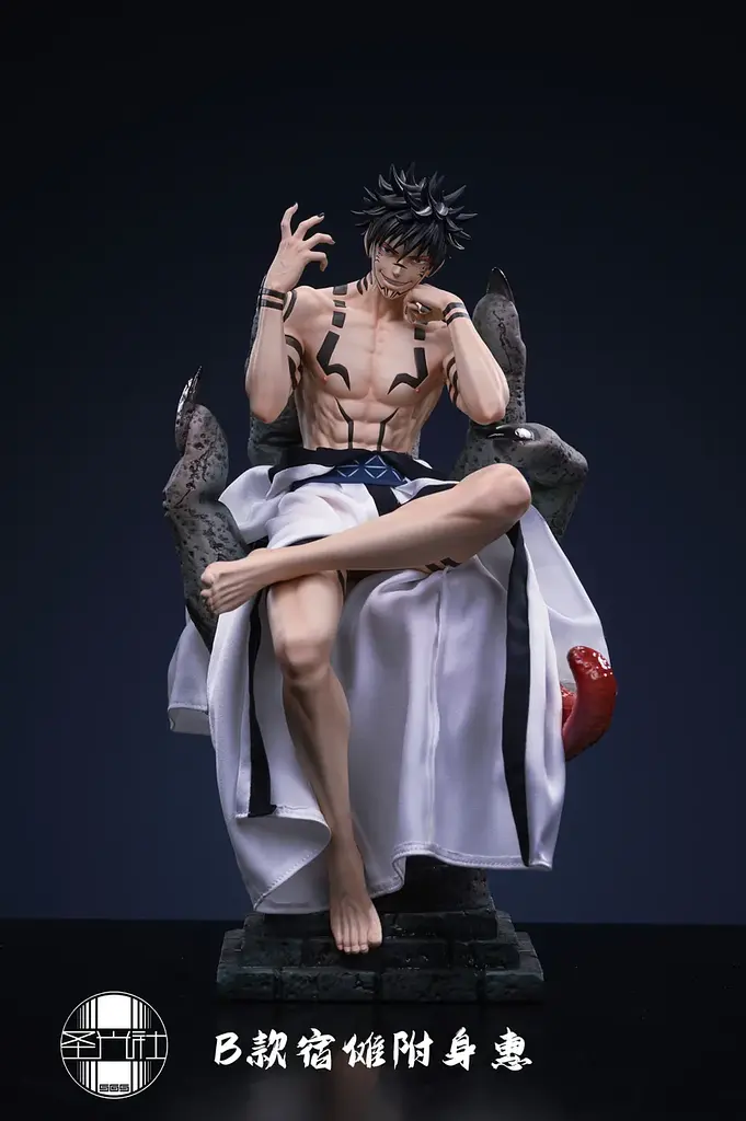 Фигурка коллекционная SGS Studio Магическая битва Сукуна Jujutsu Kaisen Sukuna 28 см SGS S - фото 4